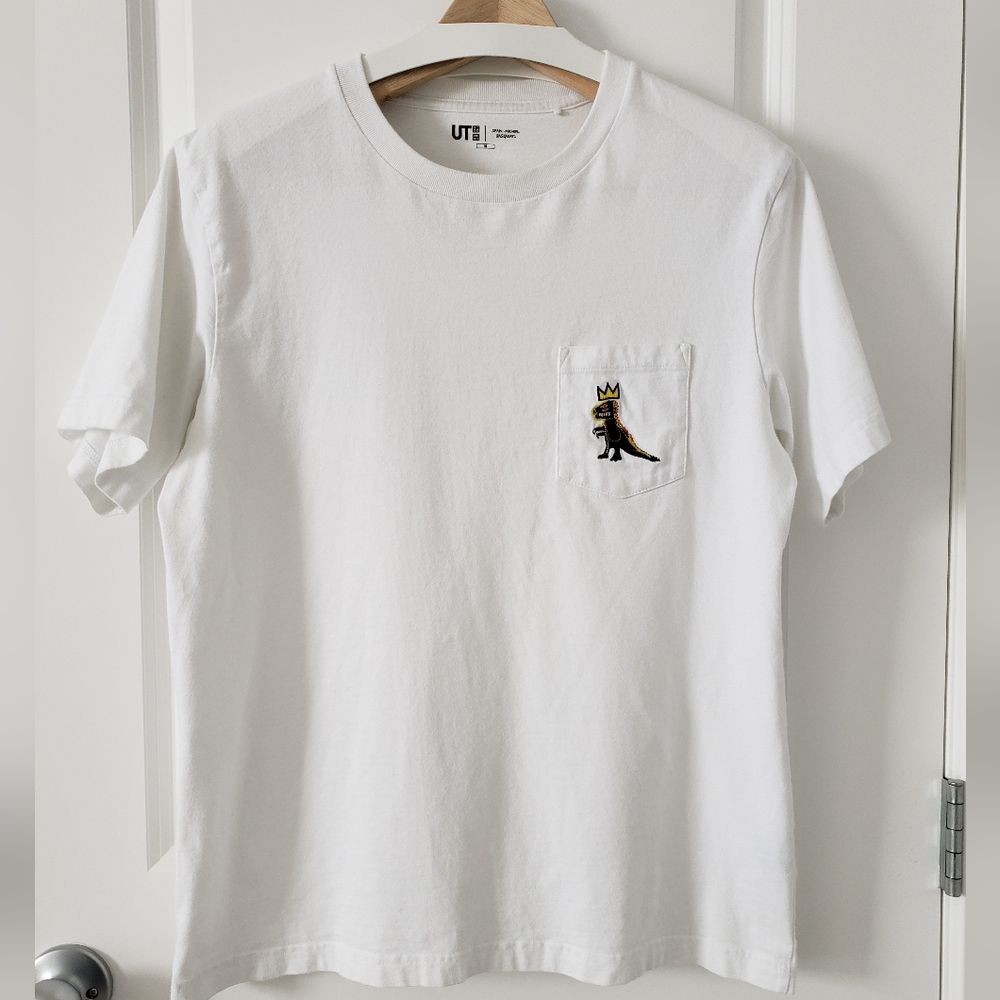 Uniqlo UT x Jean-Michel Basquiat Short Sleeve Tee with Art Patch (Size M)
